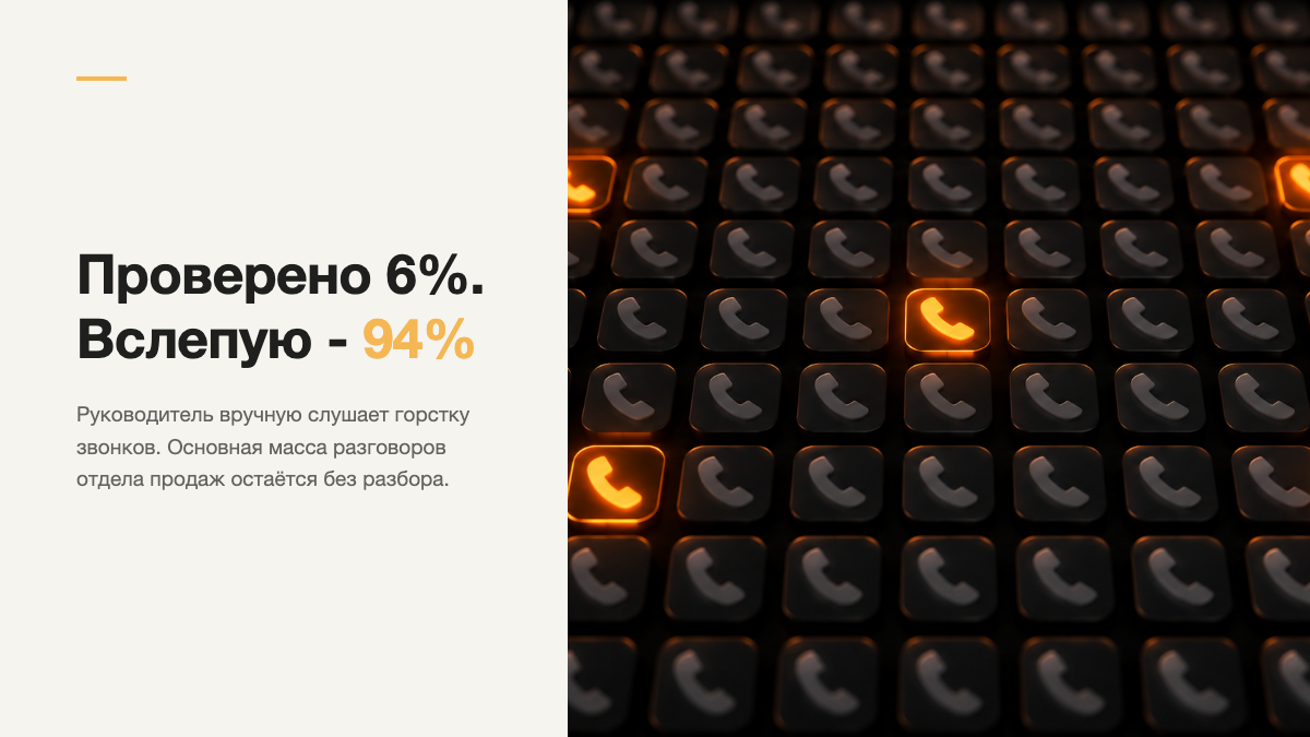 Сколько звонков проверять у одного менеджера, чтобы не ошибиться в оценке?